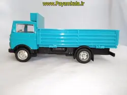 ماکت فلزی کامیون بنز (خاور 1921) قدیمی موزیکال-چراغدار