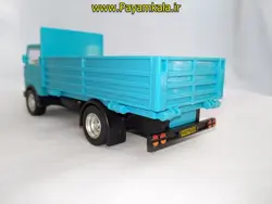 ماکت فلزی کامیون بنز (خاور 1921) قدیمی موزیکال-چراغدار