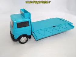 ماکت فلزی کامیون بنز (خاور 1921) قدیمی موزیکال-چراغدار