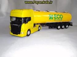 (ترانزیت) ماکت تریلی اسکانیا (SCANIA V8 R730) سایز 1:64 ساخت WELLY
