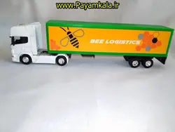 (ترانزیت) ماکت تریلی اسکانیا (SCANIA V8 R730) سایز 1:64 ساخت WELLY