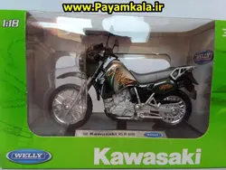 ماکت فلزی موتورسیکلت کاوازاکی (Kawasaki KLR 650-02 BY WELLY)(1/18) ساخت ویلی : فروشگاه اینترنتی پیام کالا خرید فروش انواع کالای اصلی