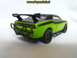 (جعبه دار) ماکت دوج  (DODGE CHALLENGER SRT8 BY JADA) سبز