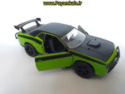 (جعبه دار) ماکت دوج  (DODGE CHALLENGER SRT8 BY JADA) سبز