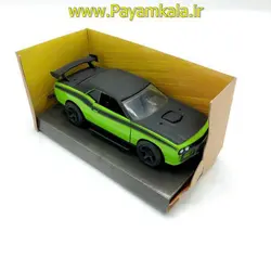 (جعبه دار) ماکت دوج  (DODGE CHALLENGER SRT8 BY JADA) سبز