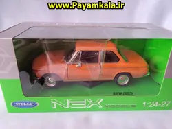 ماکت ب ام و 2002 (بی ام دبلیو BMW) بزرگ 1:24 ساخت WELLY (رنگ نارنجی)