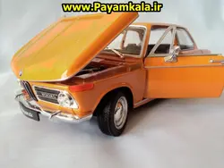 ماکت ب ام و 2002 (بی ام دبلیو BMW) بزرگ 1:24 ساخت WELLY (رنگ نارنجی)