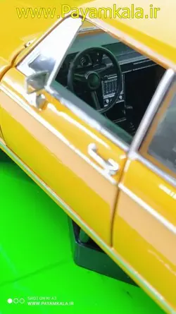 ماکت ب ام و 2002 (بی ام دبلیو BMW) بزرگ 1:24 ساخت WELLY (رنگ نارنجی)