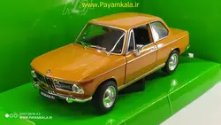 ماکت ب ام و 2002 (بی ام دبلیو BMW) بزرگ 1:24 ساخت WELLY (رنگ نارنجی)