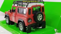 ماکت فلزی لندرور دیفندر (1:24) (LAND ROVER DEFENDER BY WELLY) قرمز