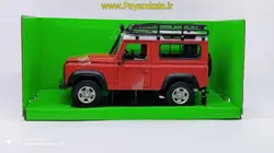 ماکت فلزی لندرور دیفندر (1:24) (LAND ROVER DEFENDER BY WELLY) قرمز