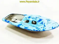 اسباب بازی قایق نفتی-شمعی تندرو رنگ آبی