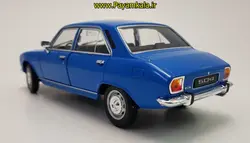 ماکت ماشین اسباب بازی پژو 504 بزرگ (1:24) (WELLY)(PEUGEOT 504 1968) آبی