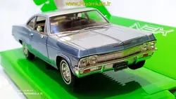 ماکت شورلت ایمپالا 1:24 (CHEVROLET IMPALA BY WELLY) نقره ای
