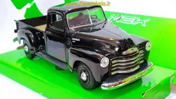 ماکت وانت شورلت 1:24 (CHEVROLET 3100 BY WELLY) مشکی