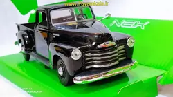 ماکت وانت شورلت 1:24 (CHEVROLET 3100 BY WELLY) مشکی