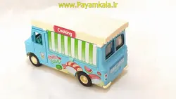 ماشین اسباب بازی کامیون همبرگر(Y66) قرمز فروشگاه اینترنتی پیام کالا