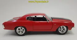 ماکت فلزی شورلت شول سوپراسپرت بزرگ (1:24) (CHEVROLET CHEVELLE SS 396 1966 BY MAISTO DESIGN) آبی