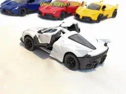 (جعبه دار) ماکت لایکن هایپر اسپرت(LYKAN HYPERSPORT BY JADA) سفید