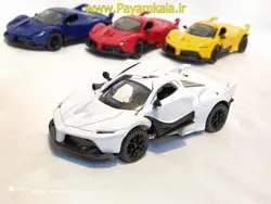 (جعبه دار) ماکت لایکن هایپر اسپرت(LYKAN HYPERSPORT BY JADA) سفید