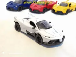 (جعبه دار) ماکت لایکن هایپر اسپرت(LYKAN HYPERSPORT BY JADA) سفید