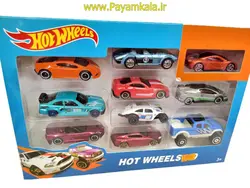 ماشین اسباب بازی ست 10 عددی هات ویلز (HOT WHEELS) پیام کالا فروشنده اسباب بازی
