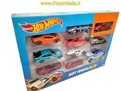 ماشین اسباب بازی ست 10 عددی هات ویلز (HOT WHEELS) پیام کالا فروشنده اسباب بازی