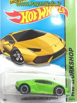 ماشین بازی هات ویلز مدل (LAMBORGHINI HURACAN LP 610-4) پیام کالا ارسال سریع