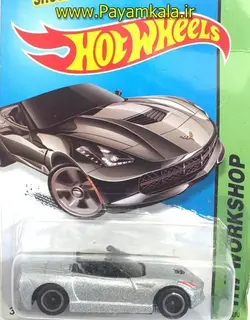ماشین بازی هات ویلز مدل (14CORVETTE STINGRAY) فروشگاه پیام کالا ارسال سریع