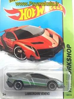 ماشین بازی هات ویلز مدل (LAMBORGHINI VENENO) فروشگاه پیام کالا ارسال سریع