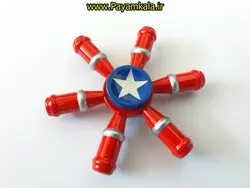 اسباب بازی اسپینر طرح 2 کاپیتان آمریکا قرمز فروشگاه پیام کالا فروشنده انواع لگو در کشور