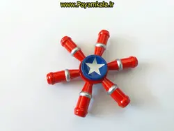 اسباب بازی اسپینر طرح 2 کاپیتان آمریکا قرمز فروشگاه پیام کالا فروشنده انواع لگو در کشور