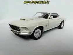 ماکت ماشین فلزی فورد موستانگ بزرگ (1:24) (1969 FORD MUSTANG BOSS 429)