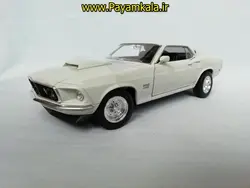ماکت ماشین فلزی فورد موستانگ بزرگ (1:24) (1969 FORD MUSTANG BOSS 429)
