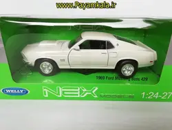 ماکت ماشین فلزی فورد موستانگ بزرگ (1:24) (1969 FORD MUSTANG BOSS 429)
