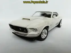 ماکت ماشین فلزی فورد موستانگ بزرگ (1:24) (1969 FORD MUSTANG BOSS 429)