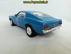 ماکت ماشین فلزی فورد موستانگ بزرگ (1:24) (1969 FORD MUSTANG BOSS 429)
