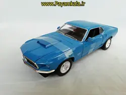 ماکت ماشین فلزی فورد موستانگ بزرگ (1:24) (1969 FORD MUSTANG BOSS 429)