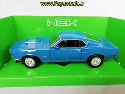 ماکت ماشین فلزی فورد موستانگ بزرگ (1:24) (1969 FORD MUSTANG BOSS 429)