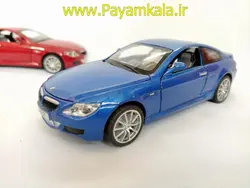 ماکت فلزی ماشین عقب کش موزیکال چراغدار اسباب بازی ب ام و (BMW M6 )