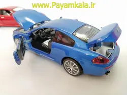 ماکت فلزی ماشین عقب کش موزیکال چراغدار اسباب بازی ب ام و (BMW M6 )