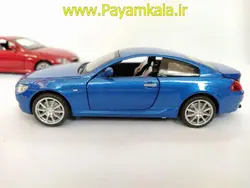 ماکت فلزی ماشین عقب کش موزیکال چراغدار اسباب بازی ب ام و (BMW M6 )