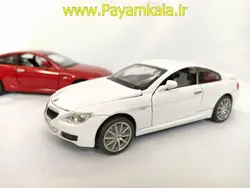 ماکت فلزی ماشین عقب کش موزیکال چراغدار اسباب بازی ب ام و (BMW M6 BY DIECAST REPLICA)