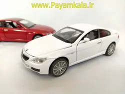 ماکت فلزی ماشین عقب کش موزیکال چراغدار اسباب بازی ب ام و (BMW M6 BY DIECAST REPLICA)