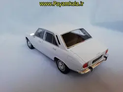 ماکت ماشین اسباب بازی پژو 504 بزرگ (1:24) (WELLY)(PEUGEOT 504 1968) سفید