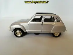 ماکت اسباب بازی ماشین فلزی ژیان چراغ چشمک زن نقره ای : فروش اینترنتی ماکت ماشین فلزی