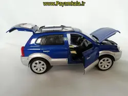 ماکت فلزی عقب کش هیوندای توسان بزرگ (1:24) (2006 HYUNDAI TUCSON)