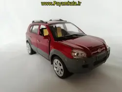 ماکت فلزی عقب کش هیوندای توسان بزرگ (1:24) (2006 HYUNDAI TUCSON)