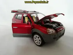 ماکت فلزی عقب کش هیوندای توسان بزرگ (1:24) (2006 HYUNDAI TUCSON)