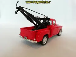 ماکت ماشین اسباب بازی وانت شورلت جرثقیل دار (1955 CHEVY 3100 STEPSIDE TOW TRUCK)